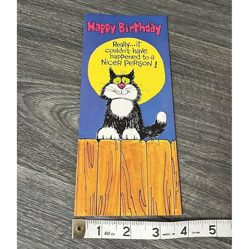 Vintage 1970s Lots Of Laughs Box Of 9 New Assorted Cards Humor W/Envelopes USA